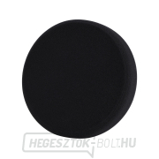 Szivacsos polírozó kerék, T10, fekete, ∅150x30mm, tépőzáras Előnézet 