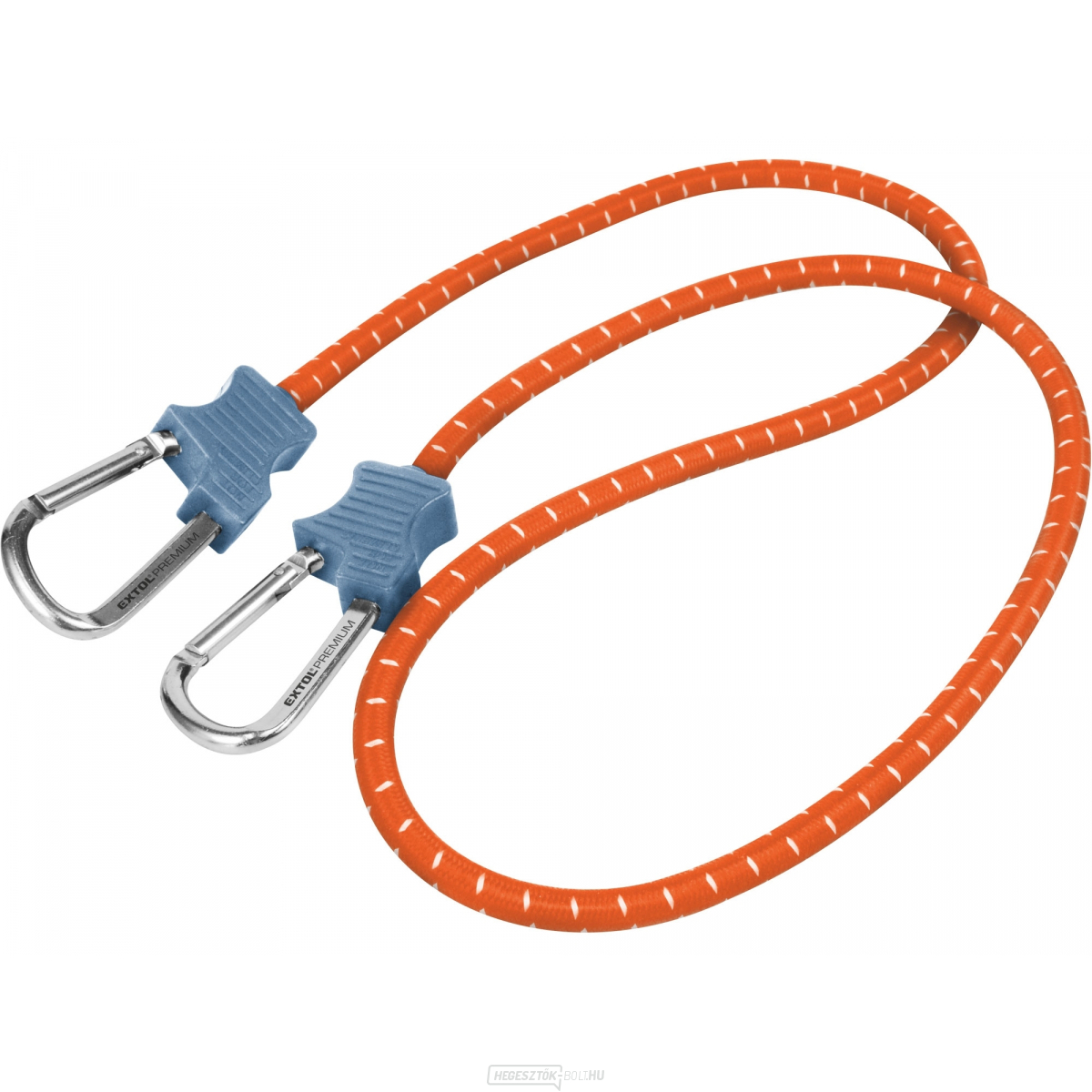 Rögzítő gumi karabinerrel 80cm x ∅10mm