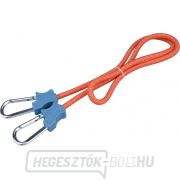 Karabineres szorítógumi, 120cm x ∅10mm, karabinerrel. Karabineres szorítógumi, 120cm x ∅10mm, karabinerrel. gallery main image