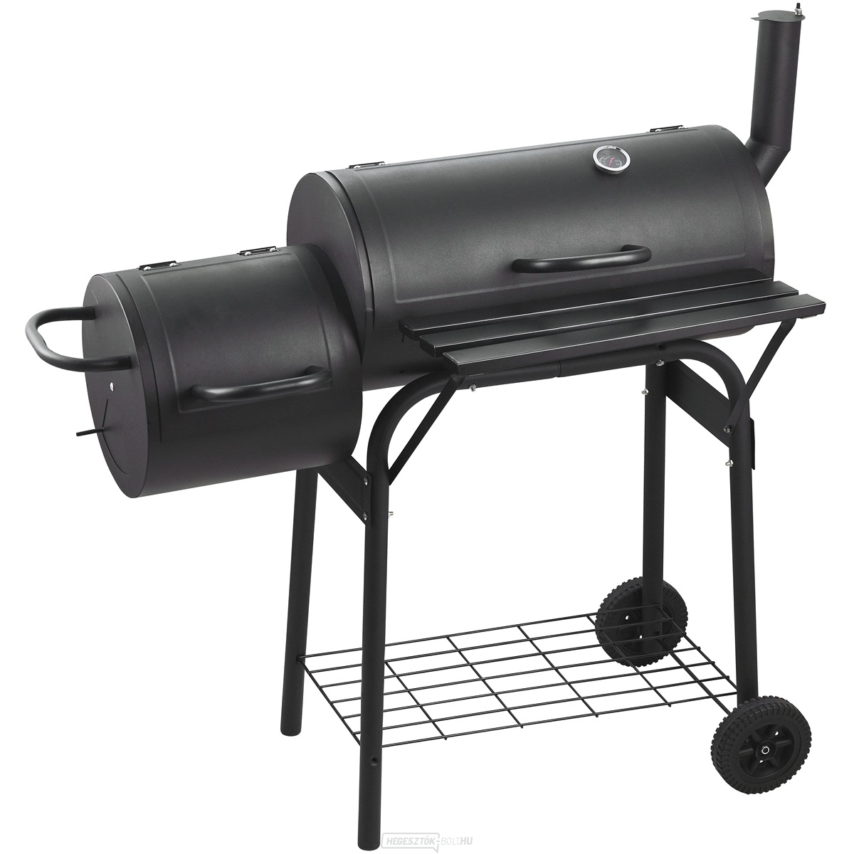 Activa 4 az 1-ben multifunkciós grill füstölővel "Locomotive"