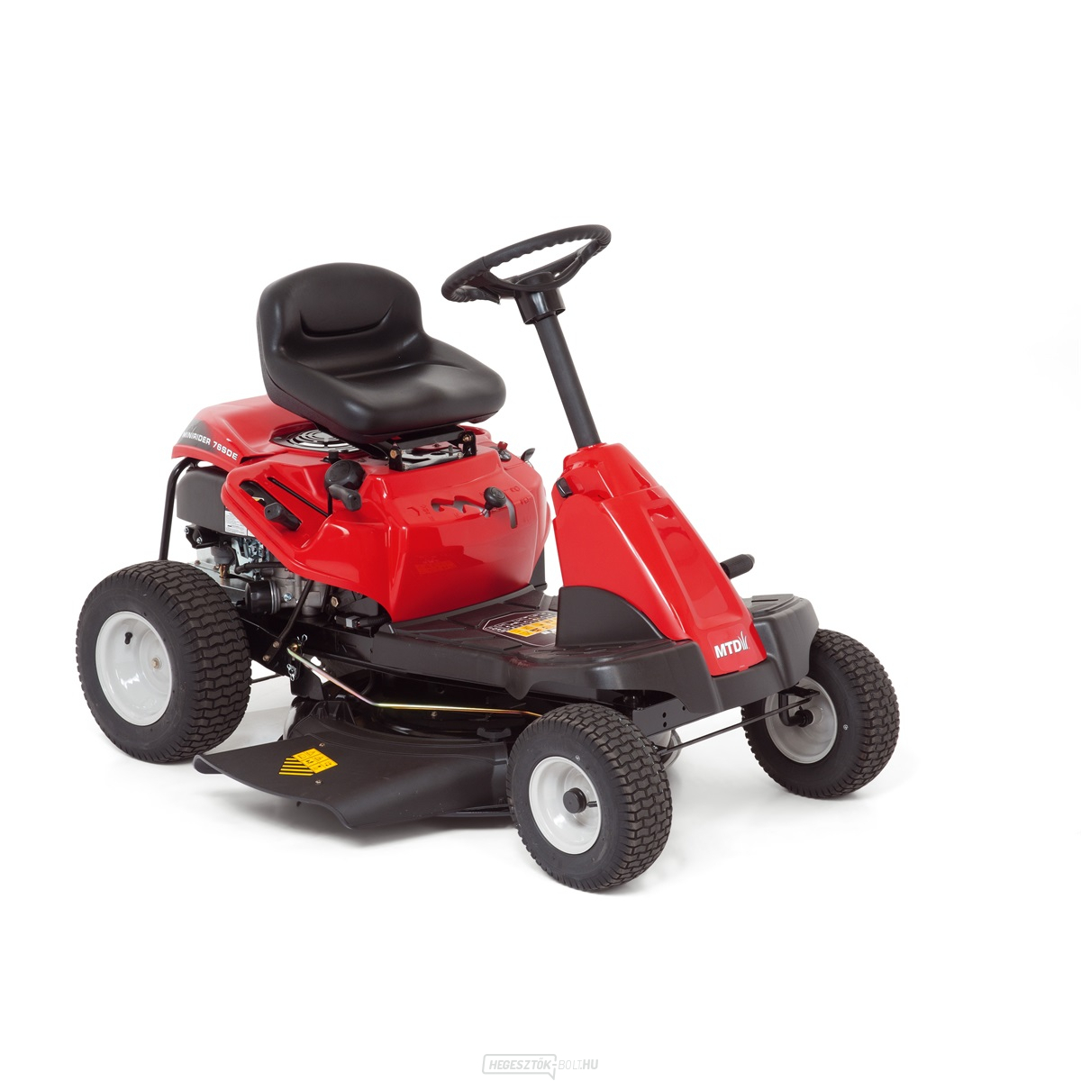 MTD OPTIMA MINIRIDER 76 SDE fűnyíró traktor oldalsó ürítéssel és elektromos indítással