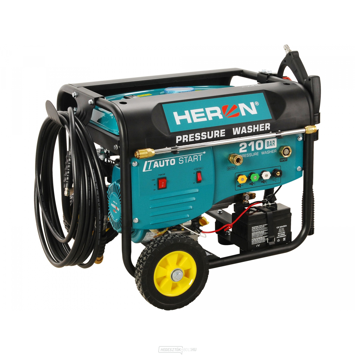 Nagynyomású motoros tisztító Heron 210bar