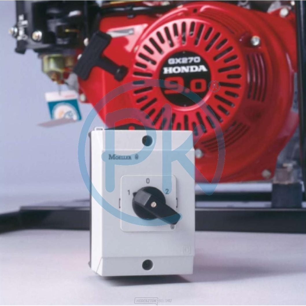 Kézi hálózati/generátor kapcsoló 20A, 4 pólusú