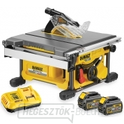 Akkus asztali fűrész 210mm, 2x 6,0 Ah 54V DEWALT DCS7485T2 FLEXVOLT  Akkus asztali fűrész 210mm, 2x 6,0 Ah 54V DEWALT DCS7485T2 FLEXVOLT  gallery main image