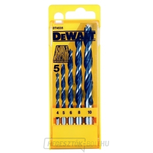 DT4535 DeWALT fafúrókészlet - 5db gallery main image