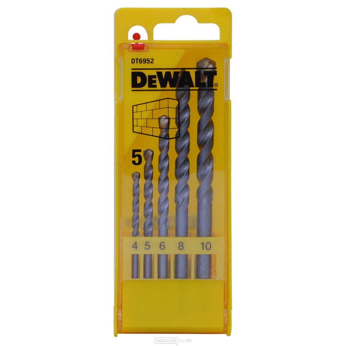 DeWALT DT6952 5 darabos kőműves fúrókészlet