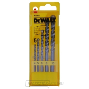 DeWALT DT6952 5 darabos kőműves fúrókészlet gallery main image