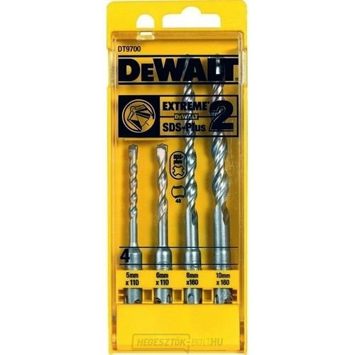 DT9700 4 darabos SDS plus fúrókészlet DeWALT