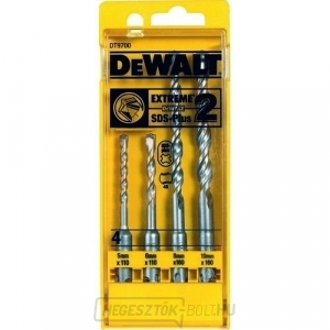 DT9700 4 darabos SDS plus fúrókészlet DeWALT DT9700 4 darabos SDS plus fúrókészlet DeWALT gallery main image