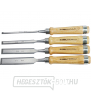 Vésők, 6, 12, 20, 25mm - 4db Vésők, 6, 12, 20, 25mm - 4db gallery main image