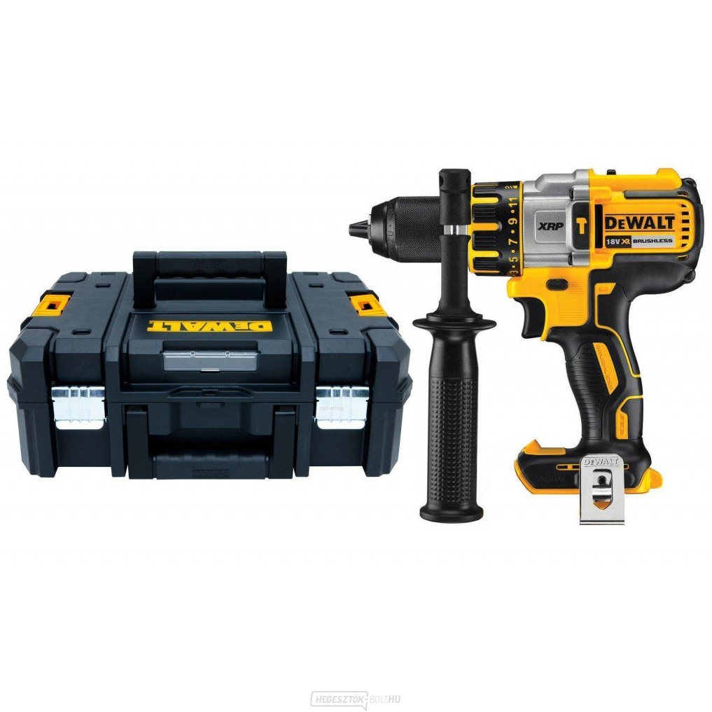 Akkus háromfokozatú fúrókalapács 18V, akkumulátor nélkül DEWALT DCD996NT FLEXVOLT + tok