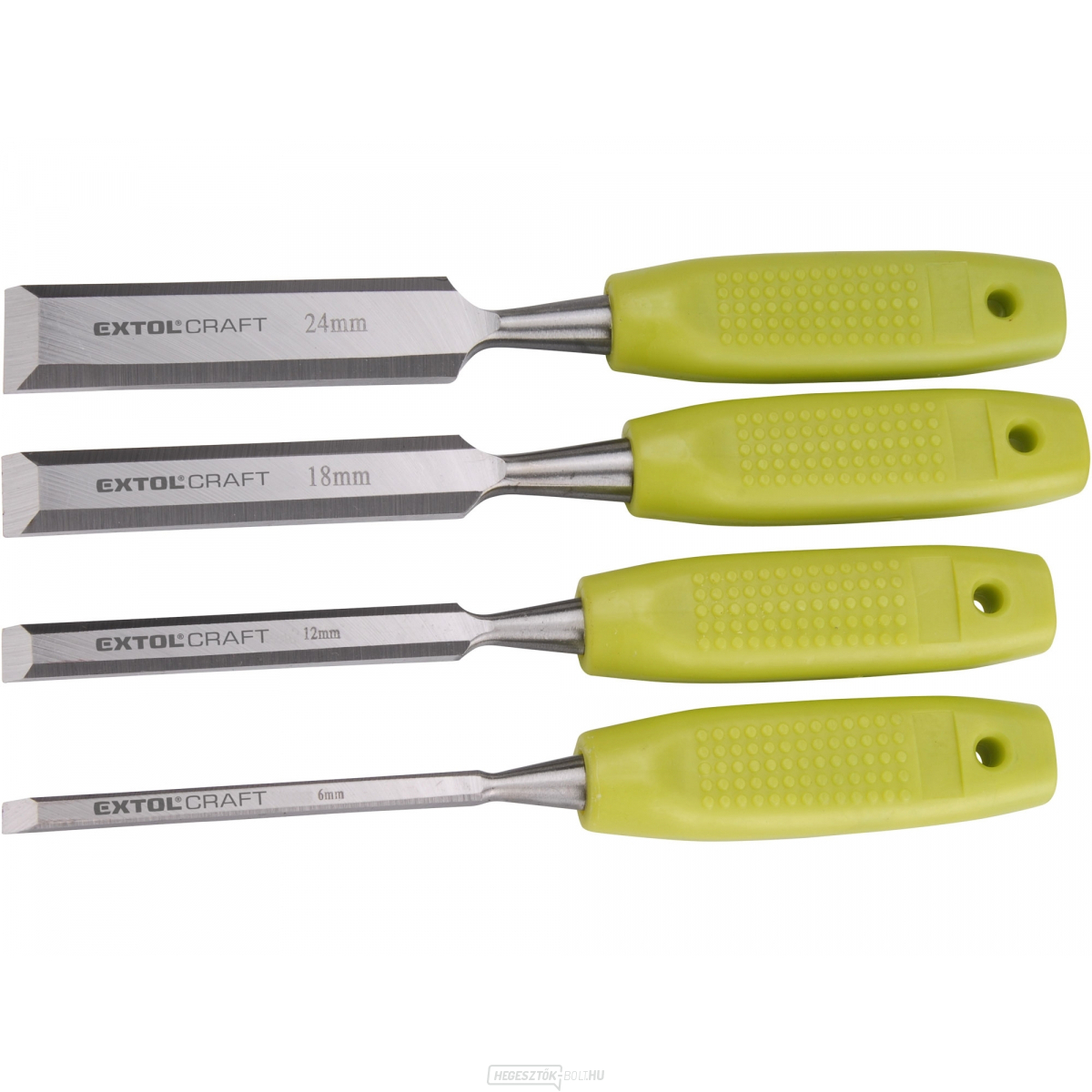 Vésők, 6-12-18-24mm - 4db