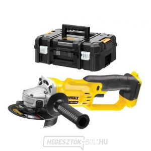 Akkus sarokcsiszoló 125mm DeWalt DCG412NT XR Li-Ion 18V akkumulátor + ház nélkül