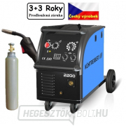 KIT 2200 Standard 4 görgős + pisztoly + teljes nyomású henger gallery main image