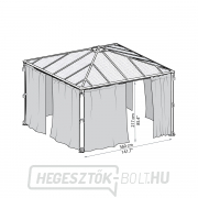 Palram függönyök Palermo 3000/3600-hoz  Palram függönyök Palermo 3000/3600-hoz  náhled