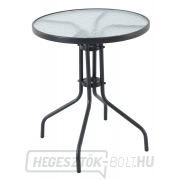 Creador Piccolo Kerek fémasztal üveglappal gallery main image