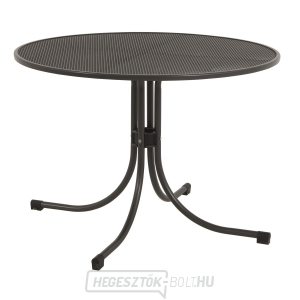 MWH Universal 105 univerzális kerek étkezőasztal tahoganyból átmérő 105 cm / 74 cm MWH Universal 105 univerzális kerek étkezőasztal tahoganyból átmérő 105 cm / 74 cm