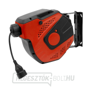 Automatikus kábeltekercs / dob 17 m kábellel és 1 aljzattal C-17-1CZ Automatikus kábeltekercs / dob 17 m kábellel és 1 aljzattal C-17-1CZ gallery main image