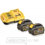 DCB118T2 - Akkumulátor töltő 2x 18/54V 6Ah DeWALT FLEXVOLT gallery main image