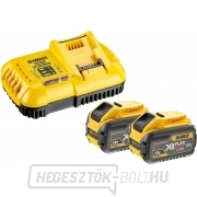 DCB118X2 - Töltőgép 2x aku 18/54V 9,0 Ah DeWALT FLEXVOLT gallery main image