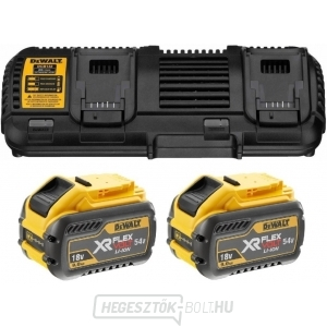 DCB132X2 - Dupla töltő 2x 18V 9.0 Ah DeWALT FLEXVOLT DeWALT FLEXVOLT