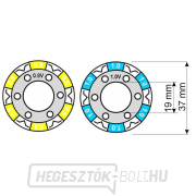 Csigakerék 0,8-1,0 19/37 acél/1db gallery main image