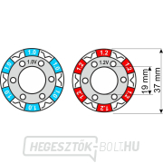 Csigakerék 1.0-1.2 19/37 acél/1db gallery main image