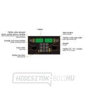 ax 320 PULSE SMART GAS + Zseblámpa PARKER SGB 501W 4m + MIG zseblámpa tartó + gáz. cső + földelő kábel + szűkítő Előnézet 