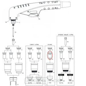 Spline fúvóka 100(10 darabos csomag) Spline fúvóka 100(10 darabos csomag) gallery main image
