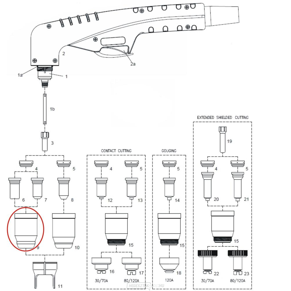 Kifolyócső 30/70 A 100