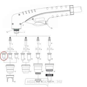 Fúvóka 0,65 10/20 A 60 (10 darabos csomag) Fúvóka 0,65 10/20 A 60 (10 darabos csomag) gallery main image