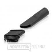 Lapos fúvóka szívókefével, Ø 32 mm, szürke gallery main image