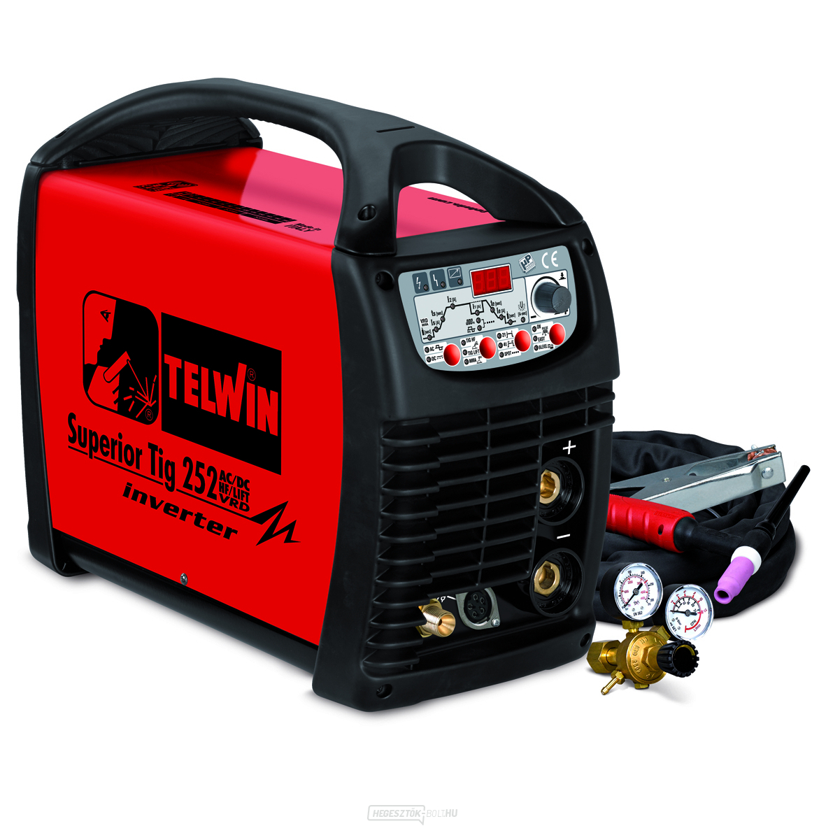 TIG hegesztő Superior TIG 252 AC/DC - HF/LIFT VRD Telwin