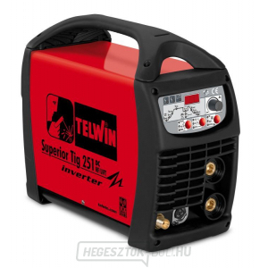 Superior TIG inverteres hegesztőgép TIG 251 DC - HF/LIFT/VRD Telwin Solo