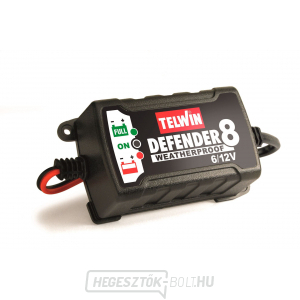 Defender 8 6/12 V Telwin gél akkumulátor töltő gallery main image