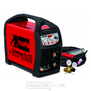 TIG AC/DC hegesztőgép - Technology TIG 222 AC/DC - HF/LIFT VRD Telwin