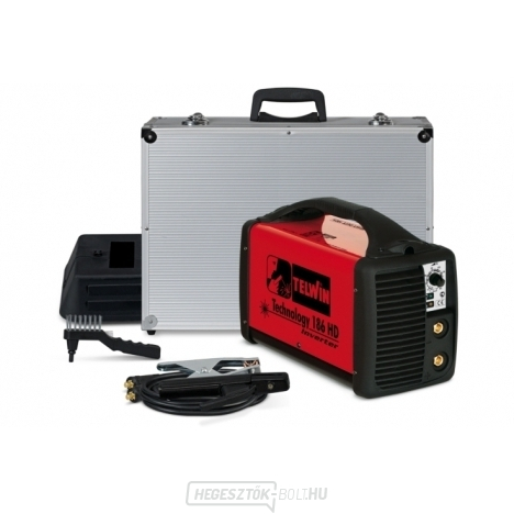 Hegesztési inverter Technology 186 HD Telwin kábelekkel