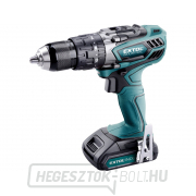 Akkus ütvefúró EXTOL Industrial 18V Li-ion, 4 pólusú motor, 2000mAh Akkus ütvefúró EXTOL Industrial 18V Li-ion, 4 pólusú motor, 2000mAh gallery main image