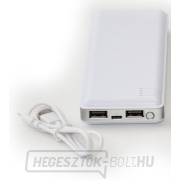 Power bank - hordozható akkumulátor HC-M7, fehér Power bank - hordozható akkumulátor HC-M7, fehér gallery main image