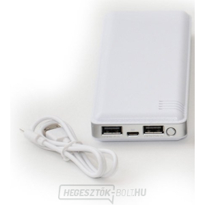 Power bank - hordozható akkumulátor HC-M7, fehér gallery main image