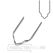 PV6 - 100 darab rozsdamentes acélból készült V alakú kapcsok, Ø 0,6 mm PV6 - 100 darab rozsdamentes acélból készült V alakú kapcsok, Ø 0,6 mm gallery main image