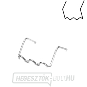 PU8L - 100 db rozsdamentes acél U alakú tűzőkapocs készlet, Ø 0,8 mm PU8L - 100 db rozsdamentes acél U alakú tűzőkapocs készlet, Ø 0,8 mm gallery main image
