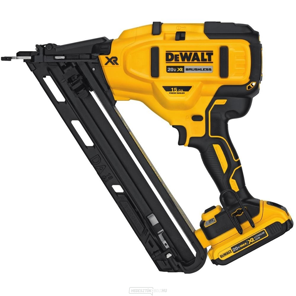 Akkumulátoros szegező, DEWALT 18V DCN650N, karbonmentes kivitel