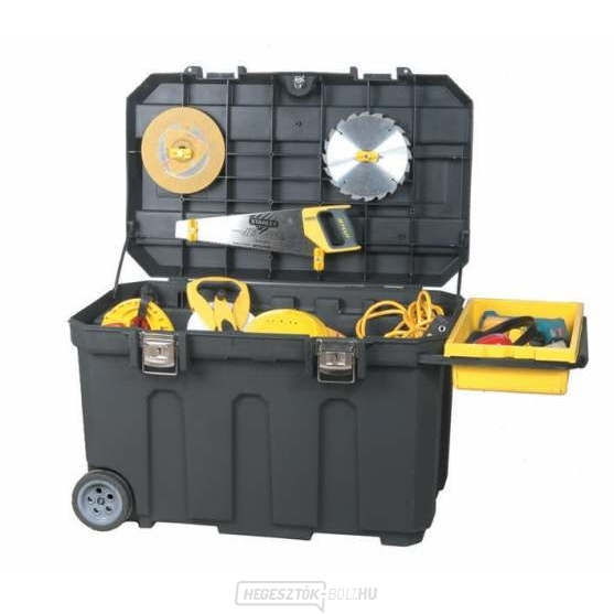Stanley Mobile JobChest mobil szerelődoboz beépített zárral Stanley Mobile JobChest mobil szerelődoboz beépített zárral gallery main image