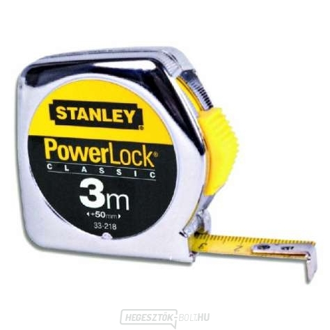 Stanley Powerlock 3m-es hegesztő mérőszalag fémhüvellyel