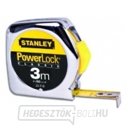 Stanley Powerlock 3m-es hegesztő mérőszalag fémhüvellyel gallery main image