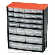 Műanyag szekrény 25 fiókos 330x160x380mm Műanyag szekrény 25 fiókos 330x160x380mm gallery main image