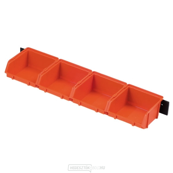 Műanyag tálca 4 db sín