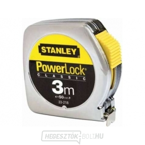 Powerlock 3mx12,7mm, ABS műanyag hüvely Stanley