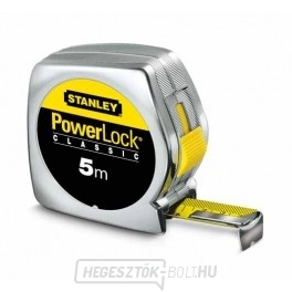 Powerlock 5m x 19 mm ABS műanyag hüvelyben Stanley